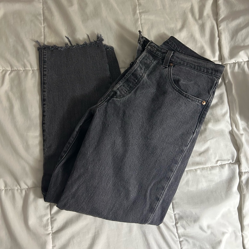 Levi 501 Grey Wash Jeans